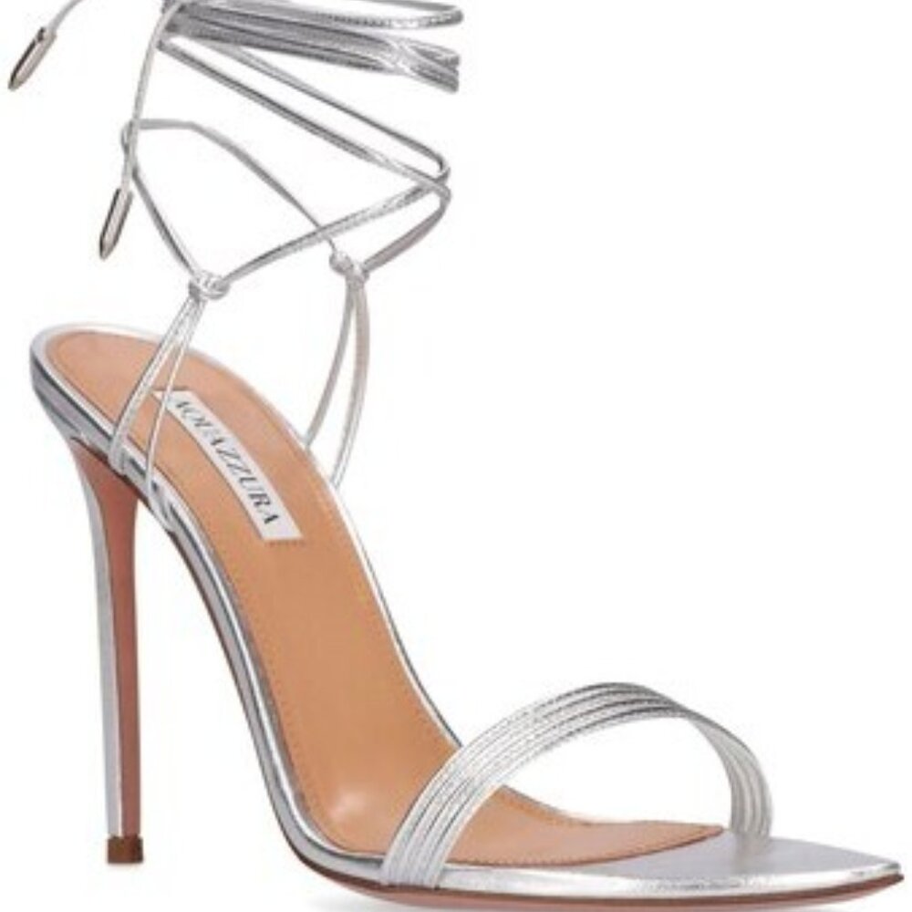 AQUAZZURA Trouble Maker Heels Sandals Shoes